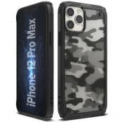 Ringke Fusion Bumper iPhone 12 Pro Max Skal - Camo Svart