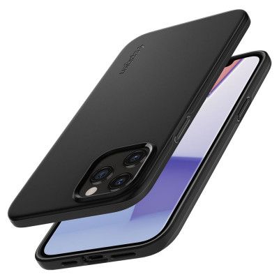 SPIGEN Thin Fit iPhone 12 Pro Max - Svart