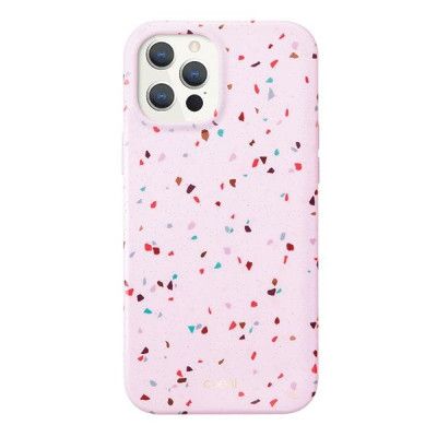 UNIQ Coehl Terrazzo MobiliPhone 12 Pro Max Skal - Rosa