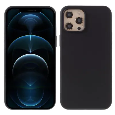 X-LEVEL Mobilskal till iPhone 12 Pro Max i Anti-scratch Silikon - Svart