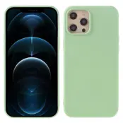 X-LEVEL Mobilskal till iPhone 12 Pro Max i Liquid Silicone - Ljusgrön