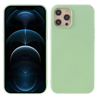 X-LEVEL Mobilskal till iPhone 12 Pro Max i Liquid Silicone - Ljusgrön