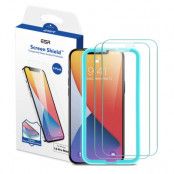 ESR 2-Pack Screen Shield Tempered Glas iPhone 12 & 12 Pro - Clear