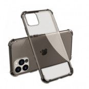 iPhone 12 / 12 Pro Shockproof Skal - Svart Transparent