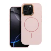 iPhone 12 Pro Mobilskal Magsafe Frame - Puderrosa