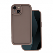 iPhone 12 Pro Mobilskal Rim TPU - Brun