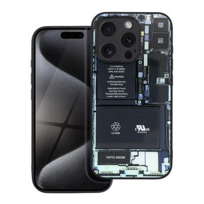 Mobilskal till iPhone 12 Pro Tech Pattern 1