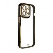 iPhone 12 Pro Skal Gold Frame - Svart