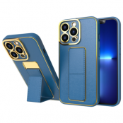 iPhone 12 Pro Skal Kickstand - Blå