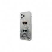 Karl Lagerfeld Glitterfodral för iPhone 12/12 Pro - Silver