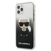Karl Lagerfeld iPhone 12 & 12 Pro Skal ikonik Karl Svart