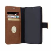 RADICOVER iPhone 12 & 12 Pro Plånboksfodral Strålningsskydd Läder- Brun