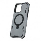 Skyddande Defender Mag Ring Skal iPhone 12/12 Pro - Silver