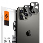 SPIGEN Kamera Linsskydd i Härdet Glas iPhone 12 Pro Svart