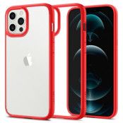 SPIGEN Ultra Hybrid mobilskal iPhone 12 & 12 Pro Röd