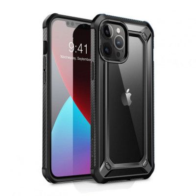 SupCase | Exo Pro iPhone 12 & 12 Pro - Svart