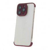 TPU Mini Stötdämpare Kamerasäkerhet iPhone 12 Pro - Körsbär