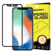 Wozinsky Full Glue Härdat Glas Skärmskydd iPhone 12 & 12 Pro Svart