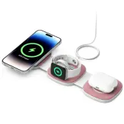 3in1 MagSafe Trådlös Laddare iPhone, Apple Watch, Airpods