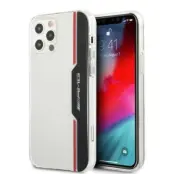 AMG iPhone 12/12 Pro Mobilskal Electroplate Vertical - Transparent