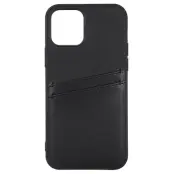 Buffalo iPhone 12/12 Pro Skal Korthållare - Svart