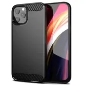 CARBON skal till iPhone 12 & 12 Pro Svart