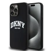 DKNY iPhone 12/12 Pro Mobilskal MagSafe Silikon Vit Logo