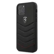 Ferrari Off Track Quilted Skal iPhone 12/12 Pro - Svart