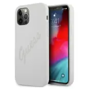 Guess Skal iPhone 12 & 12 Pro Script Vintage - Cream