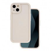 iPhone 12 Mobilskal Rim TPU - Beige