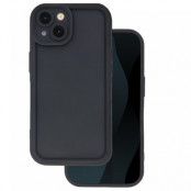 iPhone 12 Mobilskal Rim TPU - Svart