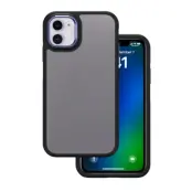 iPhone 12/12 Pro Mobilskal Crystal Black - Blå