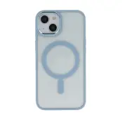 iPhone 12/12 Pro Mobilskal MagSafe Satin Clear - Blå