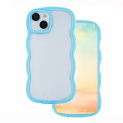 iPhone 12/12 Pro Mobilskal Wave- Blå