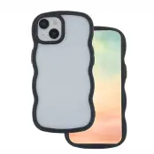 iPhone 12/12 Pro Mobilskal Wave- Svart