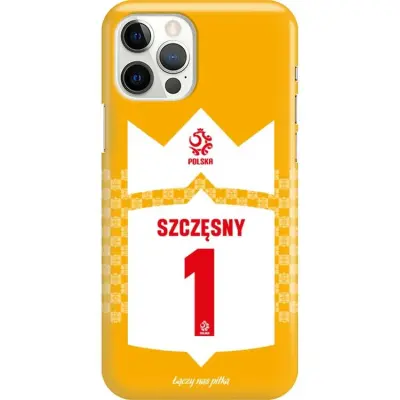 iPhone 12/12 Pro Skal Licens PZPN - Gul