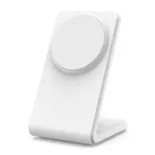 M2 15W Trådlös laddningsställ för iPhone 12/13/14/15 - Vit
