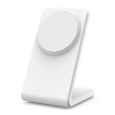 M2 15W Trådlös laddningsställ för iPhone 12/13/14/15 - Vit