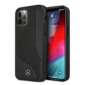 Mercedes iPhone 12/12 Pro Läder - Svart