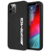 Mercedes iPhone 12/12 Pro Skal Silicone - Svart