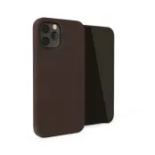 Pipetto Magnetic Leather Skal För iPhone 12 & 12 Pro - Brun