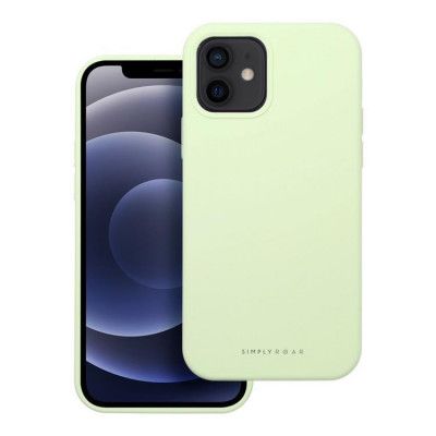 Roar Mobilskal till iPhone 12 Cloud Skin - Ljusgrön