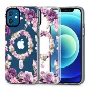 Tech-Protect iPhone 12/12 Pro Mobilskal Magsafe Magmood - Rose Floral