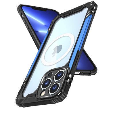 Tough Armor Magsafe Skal iPhone 12 - Blå