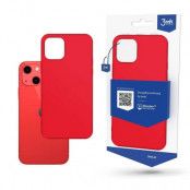 3MK iPhone 13 Mini Skal Matt - Röd