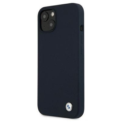 BMW Silicone Signature Skal iPhone 13 Mini - Navy Blå