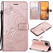 Fjärilar Plånboksfodral iPhone 13 Mini - Rose Gold