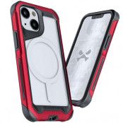 Ghostek Atomic Slim Metal MagSafe Skal iPhone 13 Mini - Röd