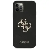 Guess 4G Saffiano Case (iPhone 13 mini) - Blå