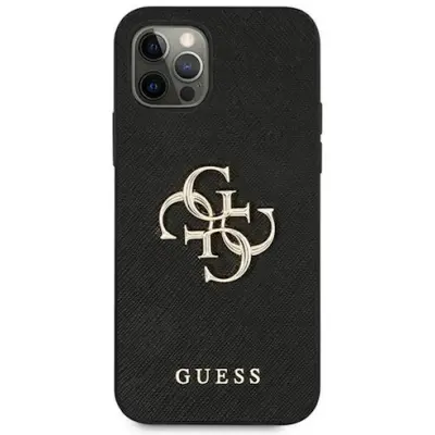 Guess 4G Saffiano Case (iPhone 13 mini) - Blå